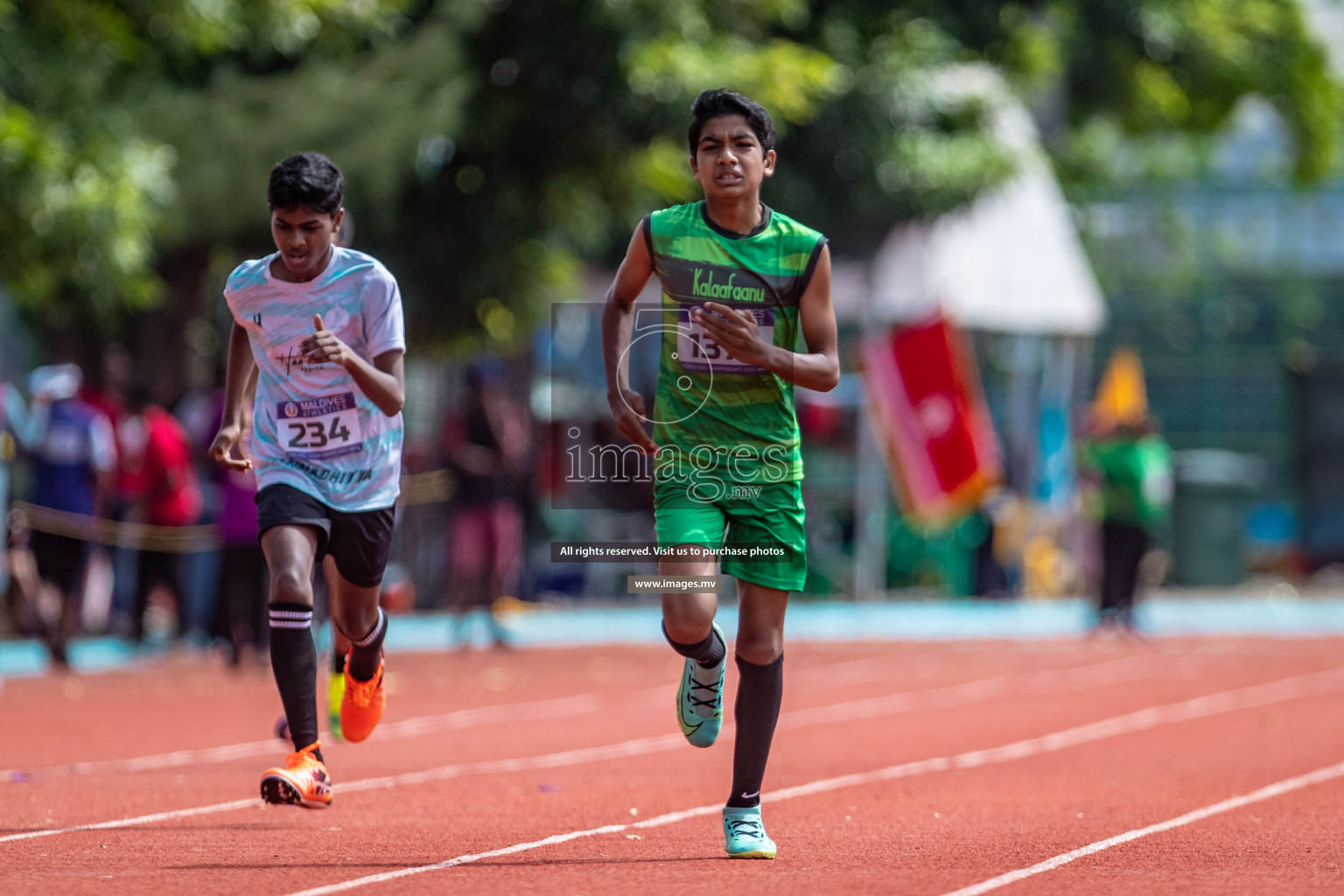 Day 2 of Inter-School Athletics Championship held in Male', Maldives on 24th May 2022. Photos by: Maanish / images.mv