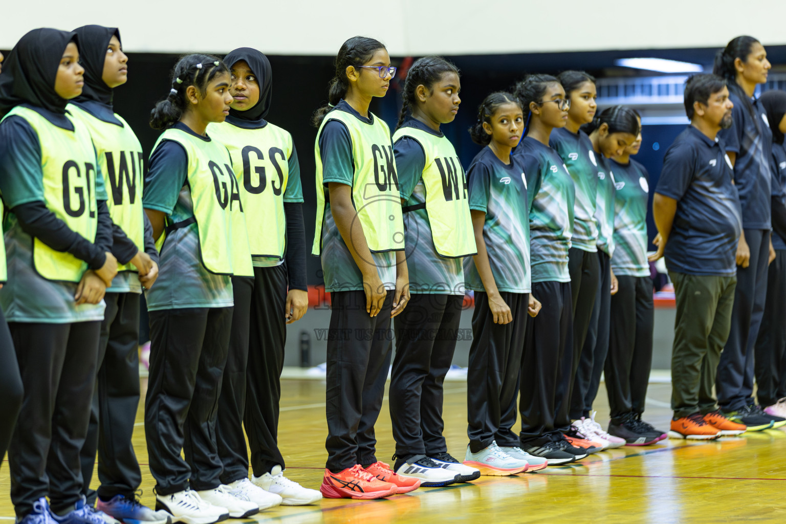 Day 1 of Inter-School Netball Tournament 2025 was held in Social Center Indoor Hall on Saturday, 18th October 2025. Photos: Areef Adam / images.mv