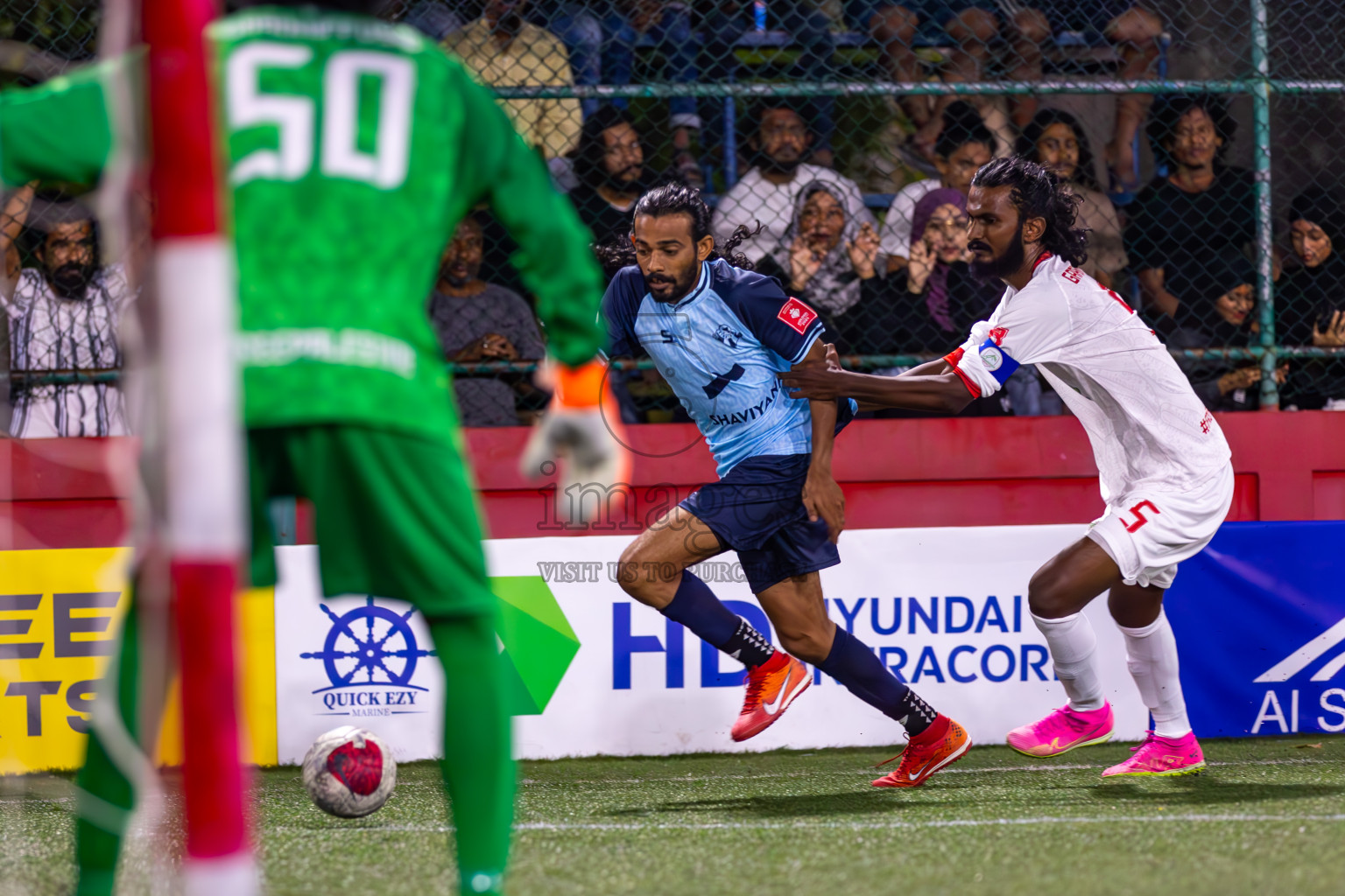 Th Gaadhiffushi vs Th Kinbidhoo in Day 15 of Golden Futsal Challenge 2024 was held on Monday, 29th January 2024, in Hulhumale', Maldives
Photos: Ismail Thoriq / images.mv