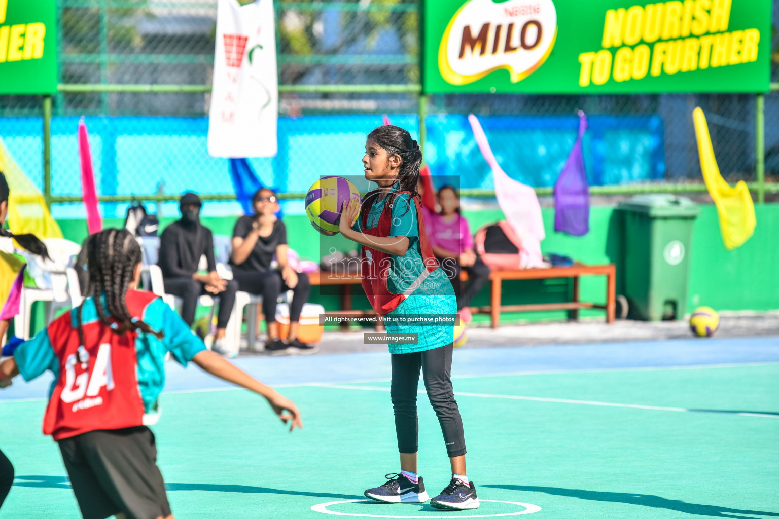 Day 8 of Junior Netball Championship 2022 on 11th March 2022 held in Male', Maldives. Photos by Nausham Waheed