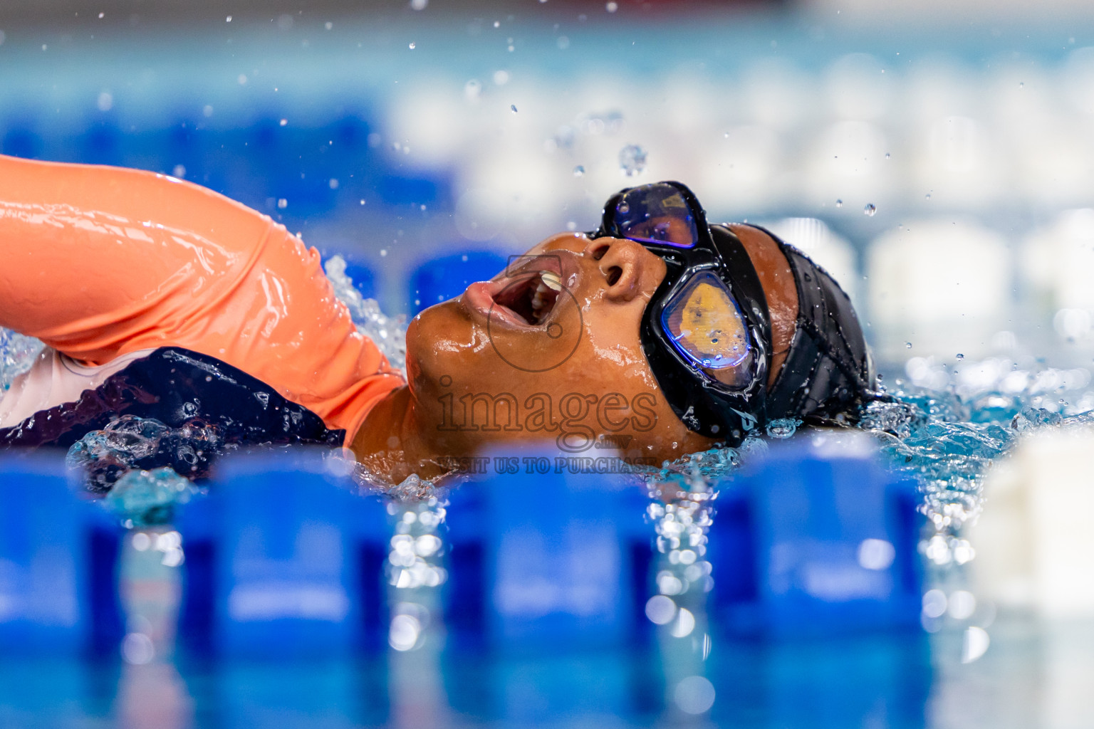 Day 3 of 20th BMLInter-school Swimming Competition 2024 held in Hulhumale', Maldives on Monday, 14th October 2024. Photos: Nausham Waheed / images.mv