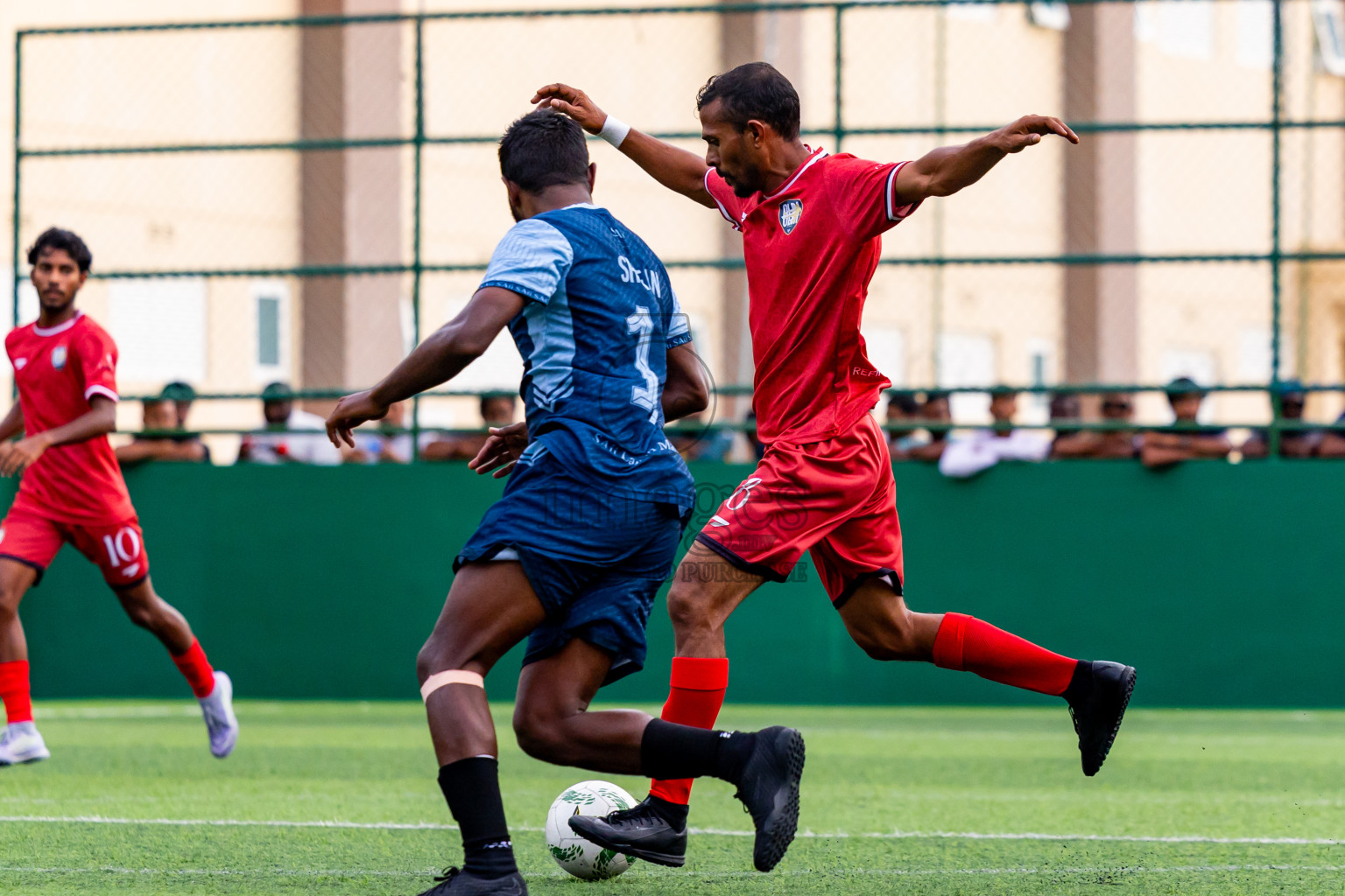 Saii Lagoon vs Maadhoo in Resort League 2025 (South Male Zone) day 8 was held on Sunday, 5th October 2025 in Crossroads's Maldives, Photos: Nausham Waheed / images.mv