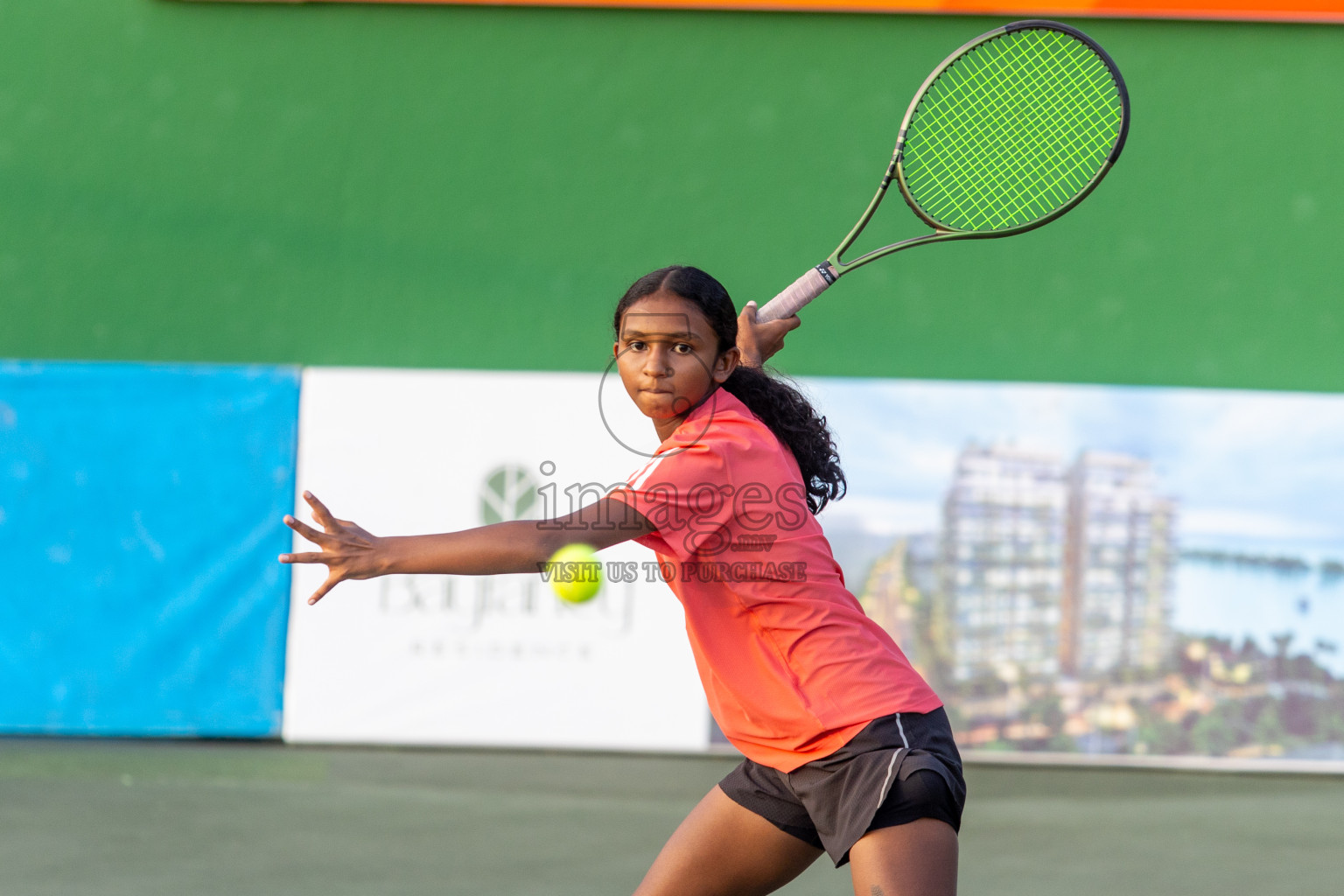 Day 3 of ATF Maldives Junior Open Tennis was held in Male' Tennis Court, Male', Maldives on Wednesday, 11th December 2024. Photos: Ismail Thoriq / images.mv