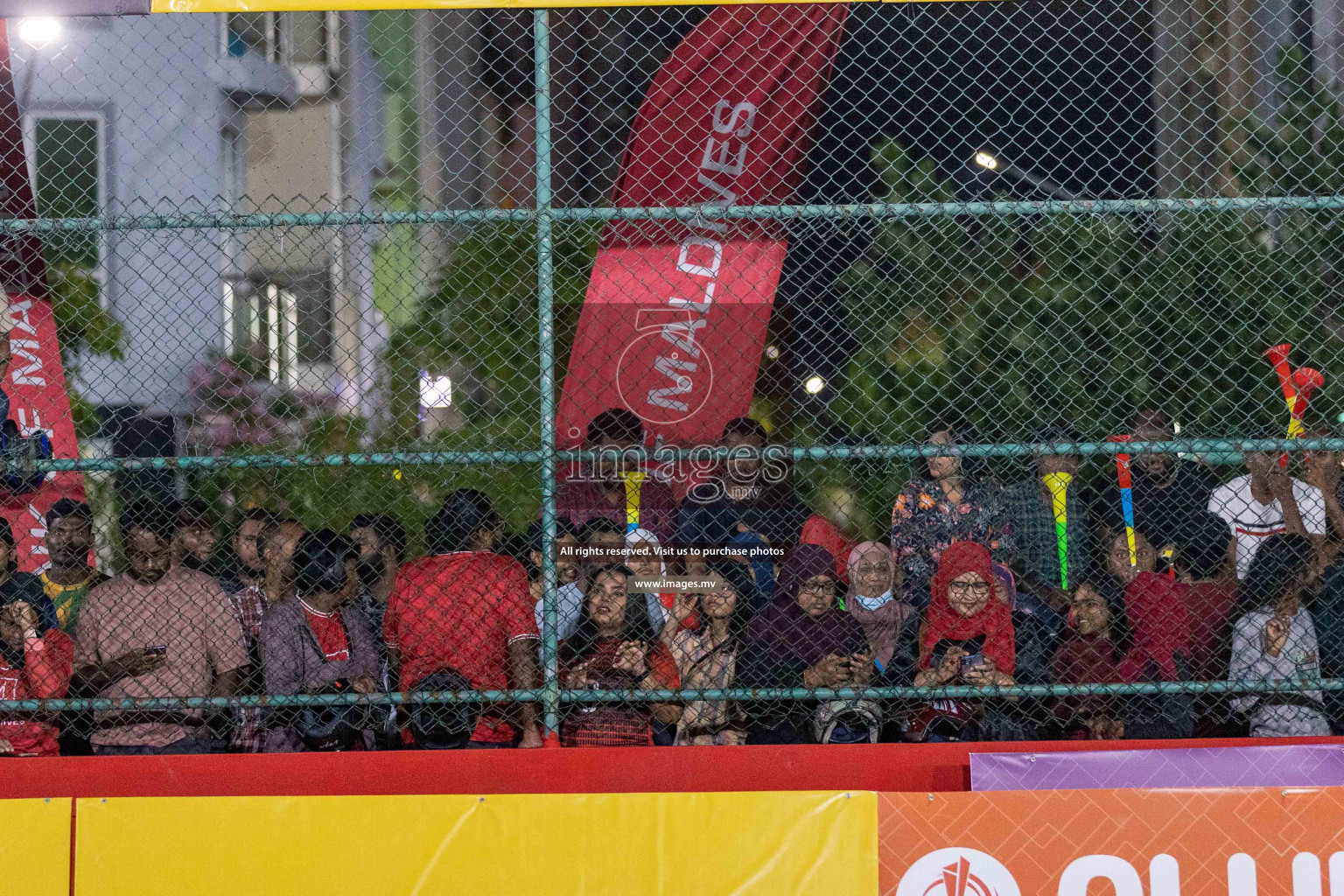 Team Fenaka vs United BML in Club Maldives Cup 2022 was held in Hulhumale', Maldives on Sunday, 9th October 2022. Photos: Ismail Thoriq / images.mv