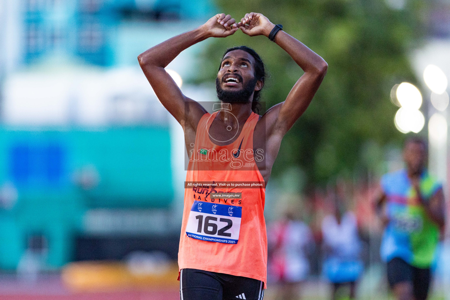 Day 1 of National Athletics Championship 2023 was held in Ekuveni Track at Male', Maldives on Thursday 23rd November 2023. Photos: Nausham Waheed / images.mv