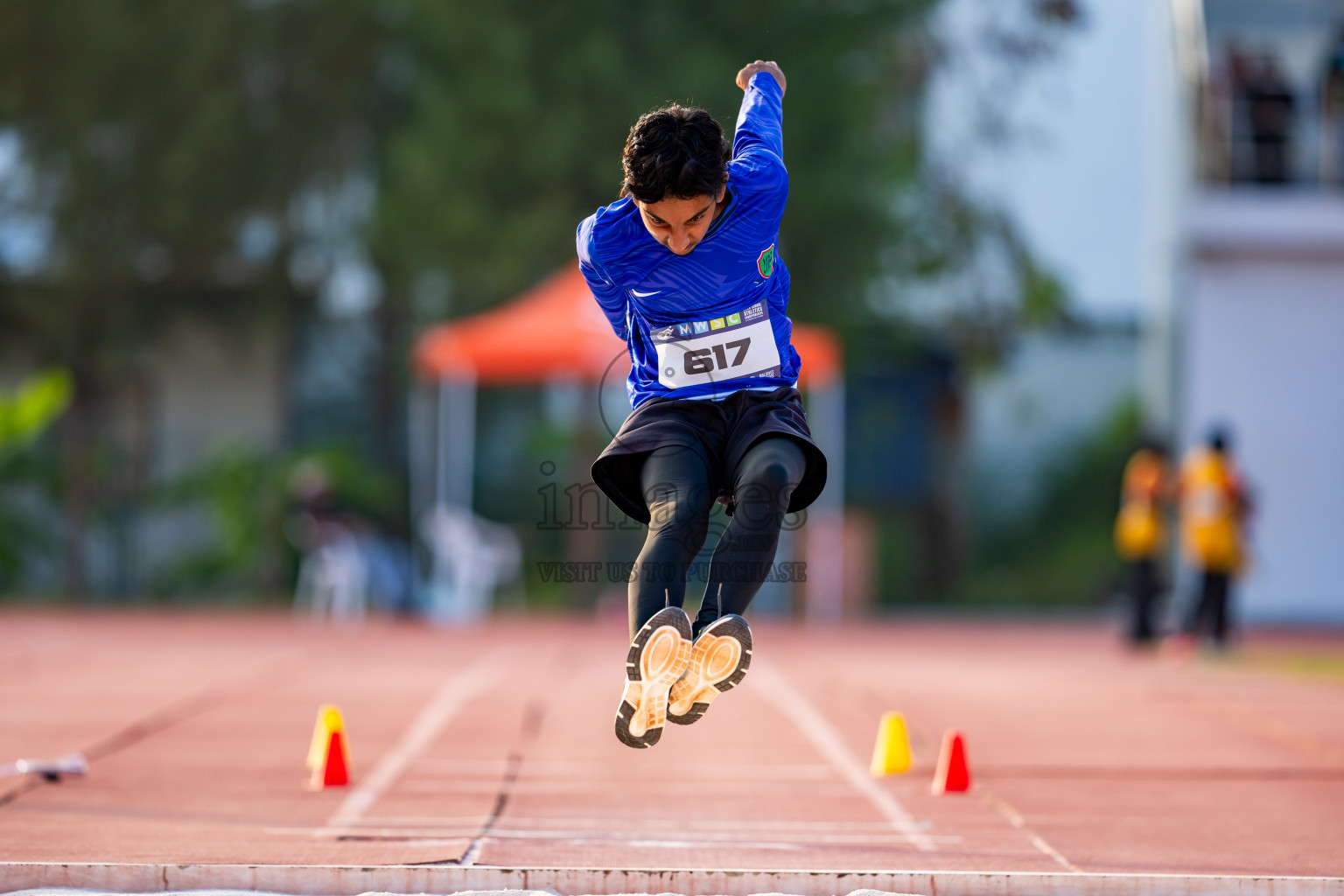 Day 5 of MWSC Interschool Athletics Championships 2024 held in Hulhumale Running Track, Hulhumale, Maldives on Wednesday, 13th November 2024. Photos by: Nausham Waheed / Images.mv