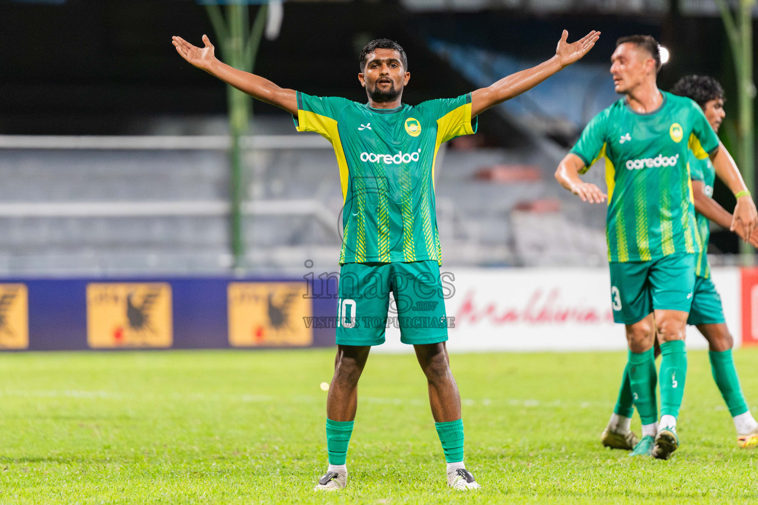 Maziya Sports & Recreation vs Odi Sports Club in Cup Winners Cup 2026 was held in National Football Stadium, Male' Maldives on Monday, 3rd August 2026. Photos: Hussain Zain Ali / images.mv