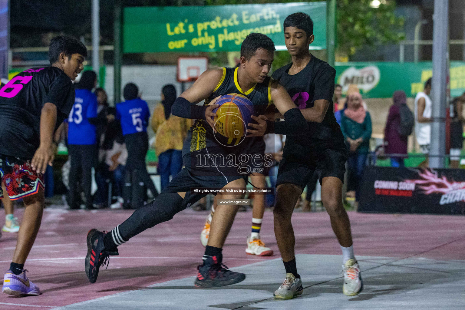 Day 5 of Slamdunk by Sosal on 16th April 2023 held in Male'. Photos: Nausham Waheed / images.mv