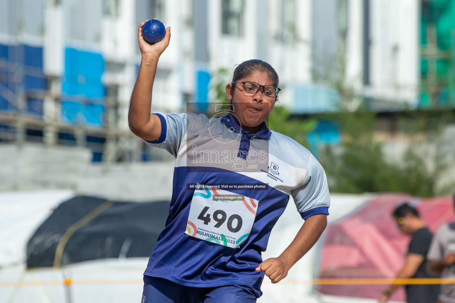 Day three of Inter School Athletics Championship 2023 was held at Hulhumale' Running Track at Hulhumale', Maldives on Tuesday, 16th May 2023. Photos: Nausham Waheed / images.mv