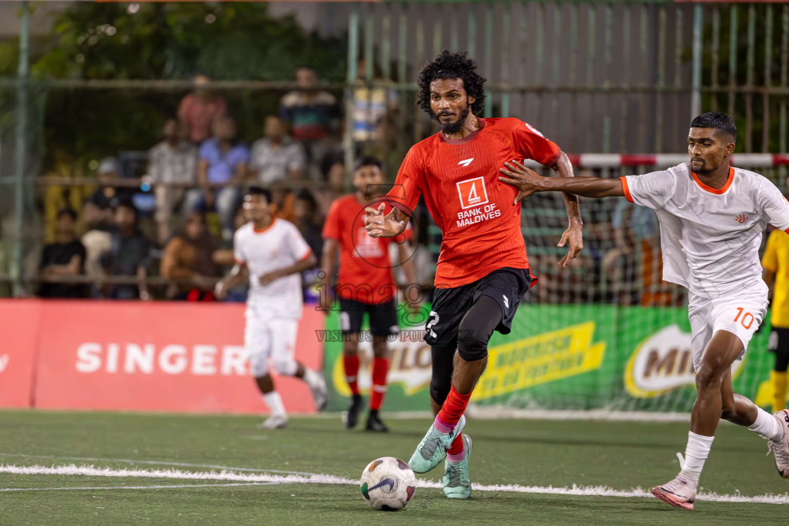 United BML vs Dhiraagu in Round of 16 of Club Maldives Cup 2024 held in Rehendi Futsal Ground, Hulhumale', Maldives on Tuesday, 8th October 2024. Photos: Ismail Thoriq / images.mv