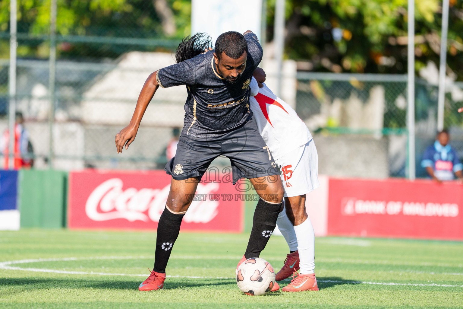Outreef SC VS Lecrose SC in Day 3 - Fonadhoo Youth Futsal Challenge 2025 held in Fonadhoo Futsal Stadium, L. Fonadhoo, Maldives on Tuesday, 28th October 2025 Photos: Arif Rasheed / images.mv
