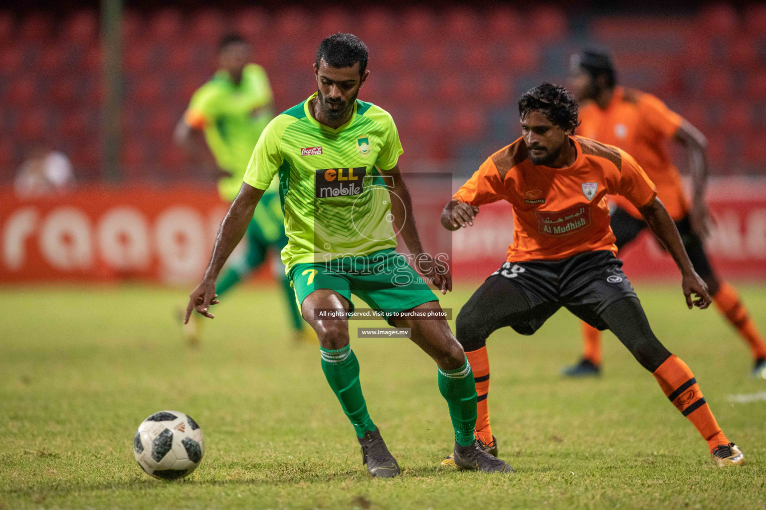 Maziya SRC vs Club Eagles in Dhiraagu Dhivehi Premier League 2019 held in Male', Maldives on 8th July 2019 Photos: Suadh Abdul Sattar/images.mv