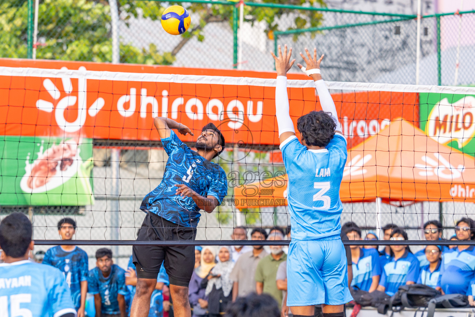 Day 11 of Interschool Volleyball Tournament 2024 was held in Ekuveni Volleyball Court at Male', Maldives on Monday, 2nd December 2024.
Photos: Ismail Thoriq / images.mv