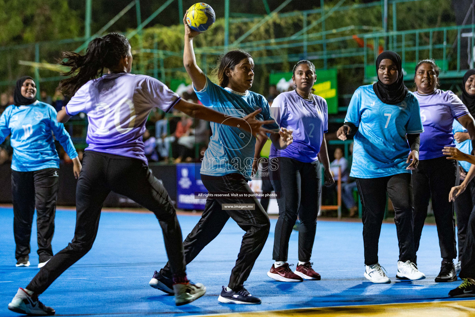 Day 2 of 7th Inter-Office/Company Handball Tournament 2023, held in Handball ground, Male', Maldives on Saturday, 17th September 2023 Photos: Nausham Waheed/ Images.mv