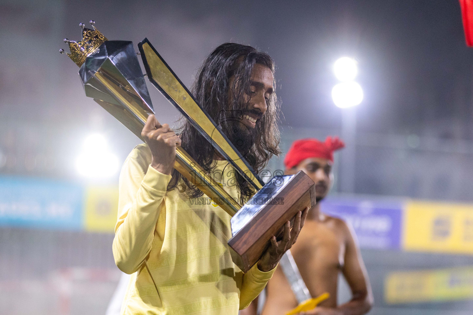 Opening of Golden Futsal Challenge 2024 with Charity Shield Match between L.Gan vs Th. Thimarafushi was held on Sunday, 14th January 2024, in Hulhumale', Maldives Photos: Ismail Thoriq / images.mv