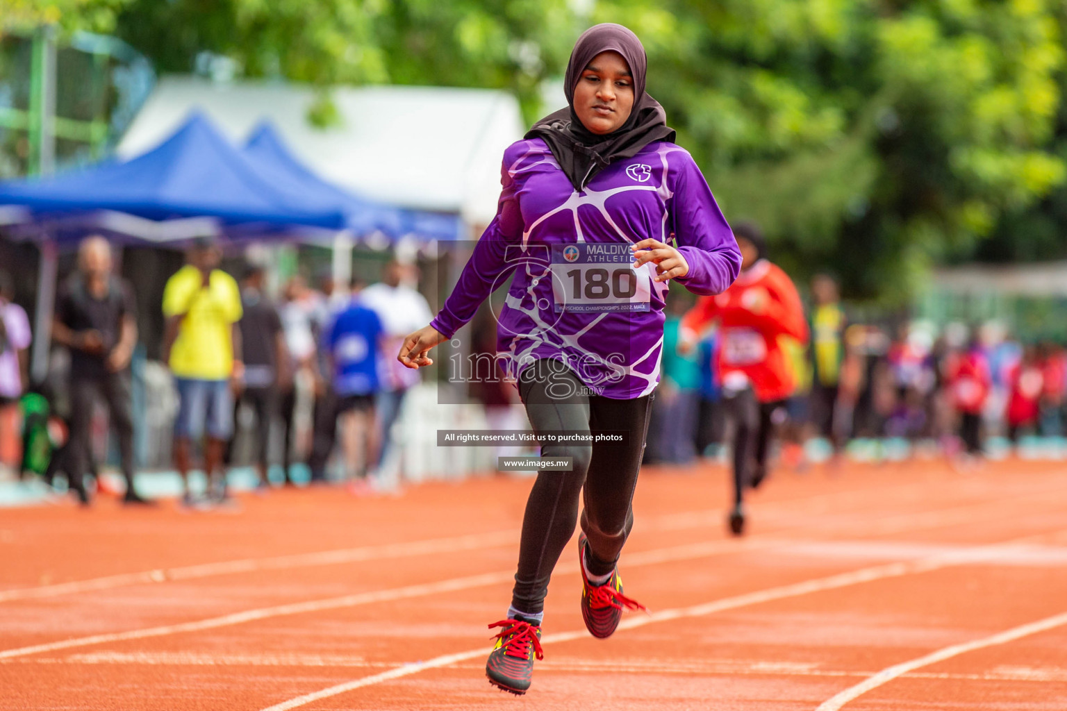 Day 1 of Inter-School Athletics Championship held in Male', Maldives on 22nd May 2022. Photos by: Maanish / images.mv