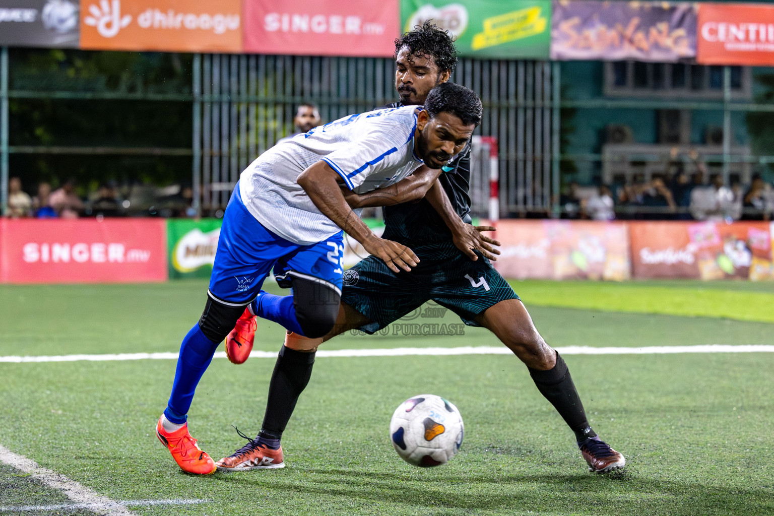 MMA SC vs CLUB SDFC in Club Maldives Classic 2024 held in Rehendi Futsal Ground, Hulhumale', Maldives on Sunday, 15th September 2024. Photos: Mohamed Mahfooz Moosa / images.mv