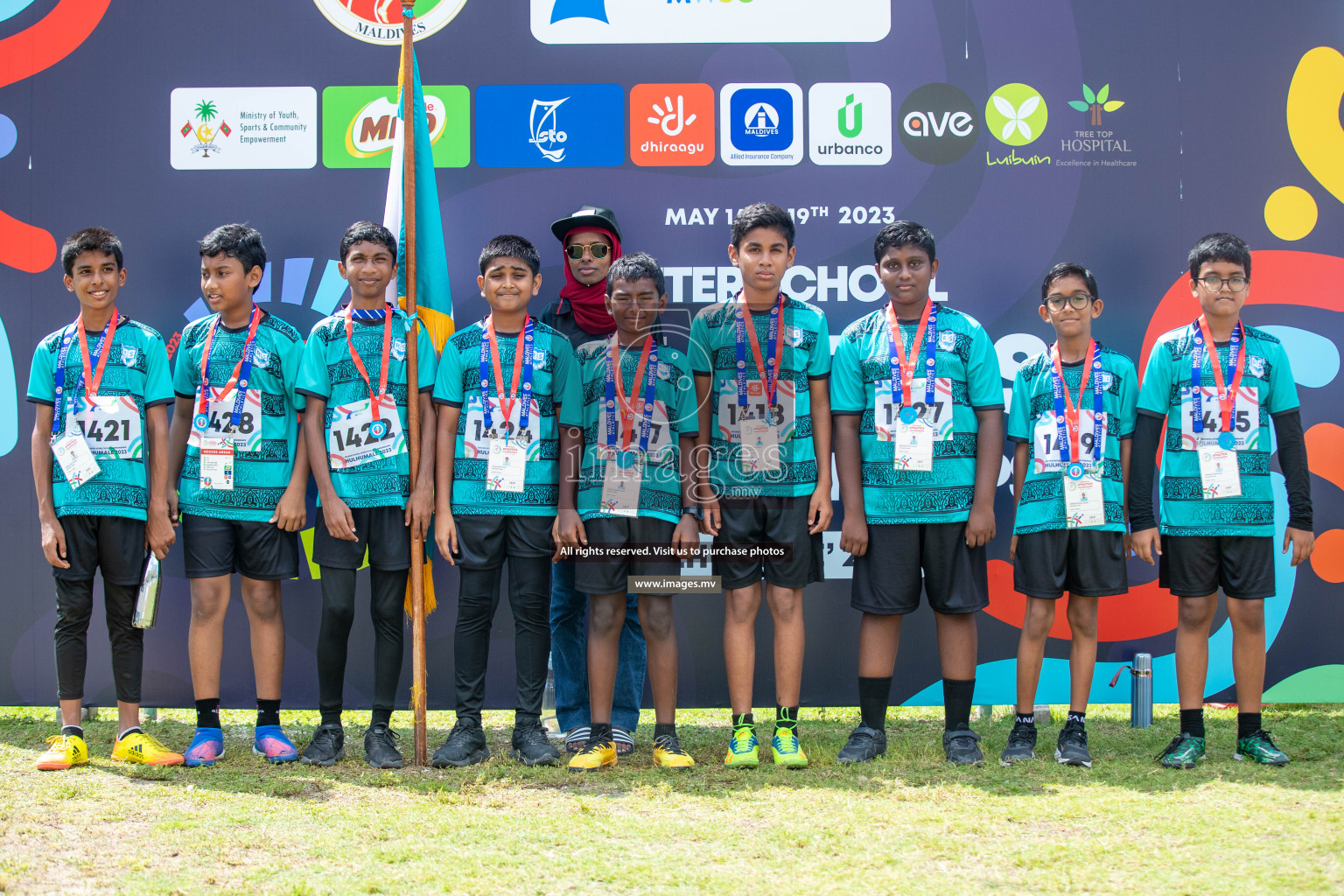 Day four of Inter School Athletics Championship 2023 was held at Hulhumale' Running Track at Hulhumale', Maldives on Wednesday, 18th May 2023. Photos:  Nausham Waheed / images.mv