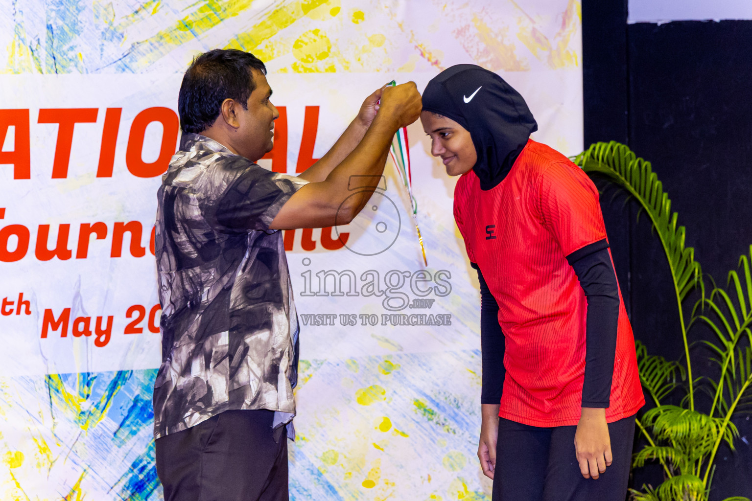 Closing ceremony of National Netball Tournament 2025 held in Social Center at Male', Maldives on Thursday, 29th May 2025. Photos: Nausham Waheed / images.mv