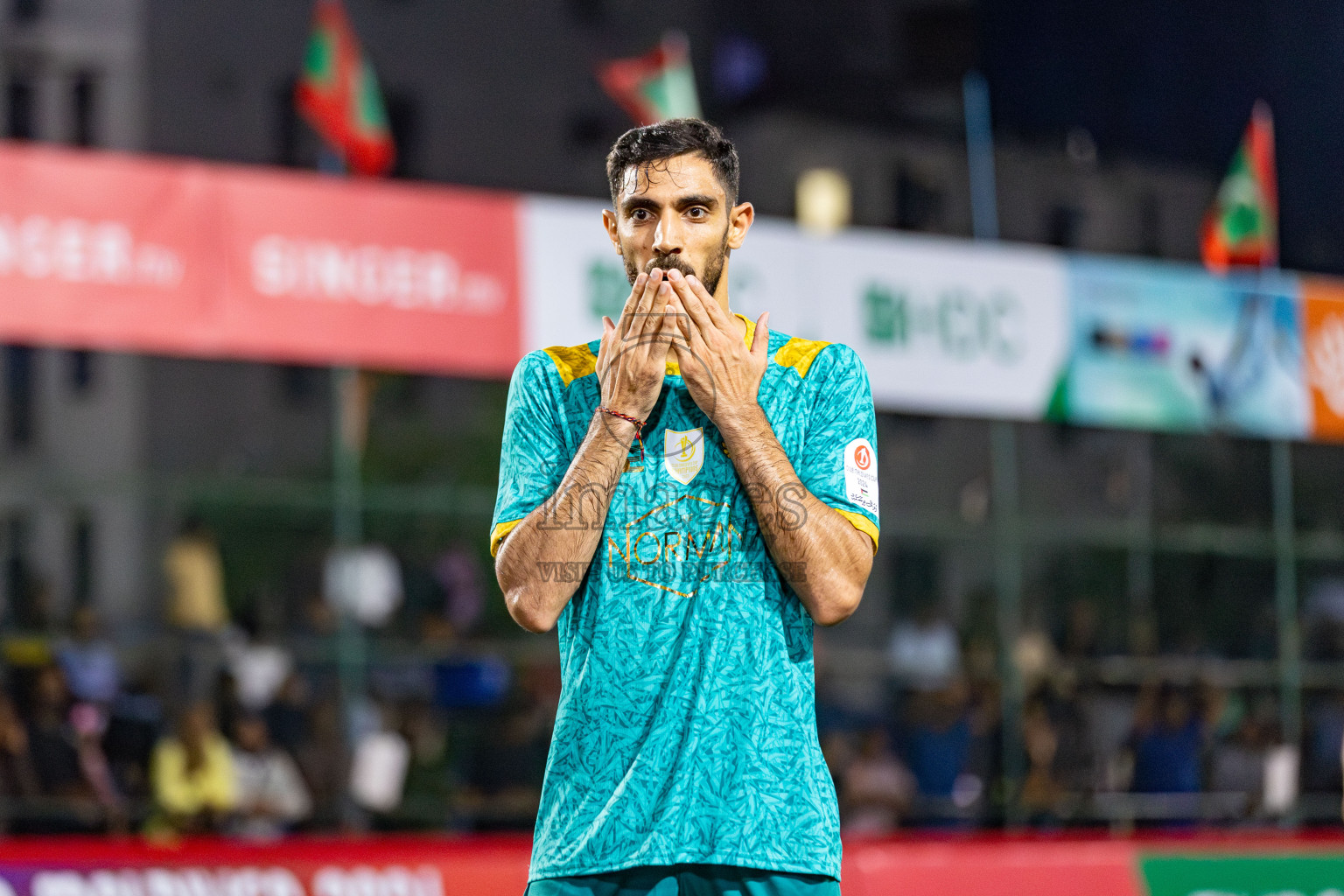 Club WAMCO vs MIBSA in Club Maldives Cup 2024 held in Rehendi Futsal Ground, Hulhumale', Maldives on Friday, 4th October 2024. 
Photos: Hassan Simah / images.mv