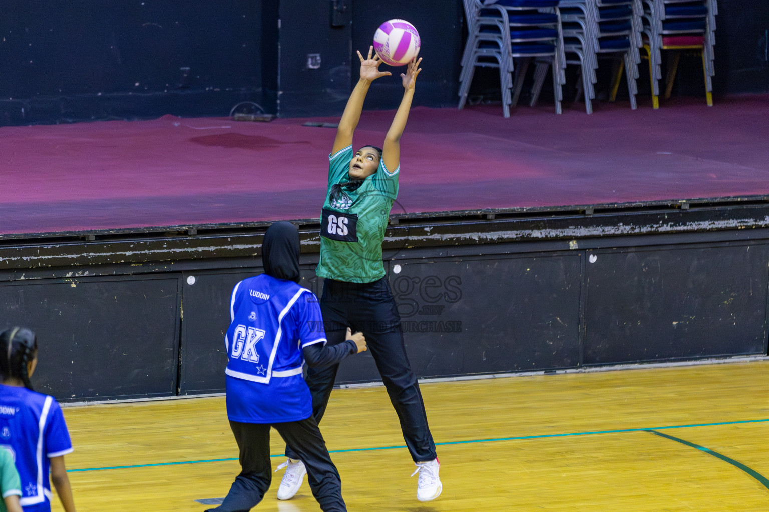 Day 9 of 26th Inter-School Netball Tournament 2025 was held in Social Center Indoor Hall on Sunday, 27th October 2025. Photos: Areef Adam / images.mv