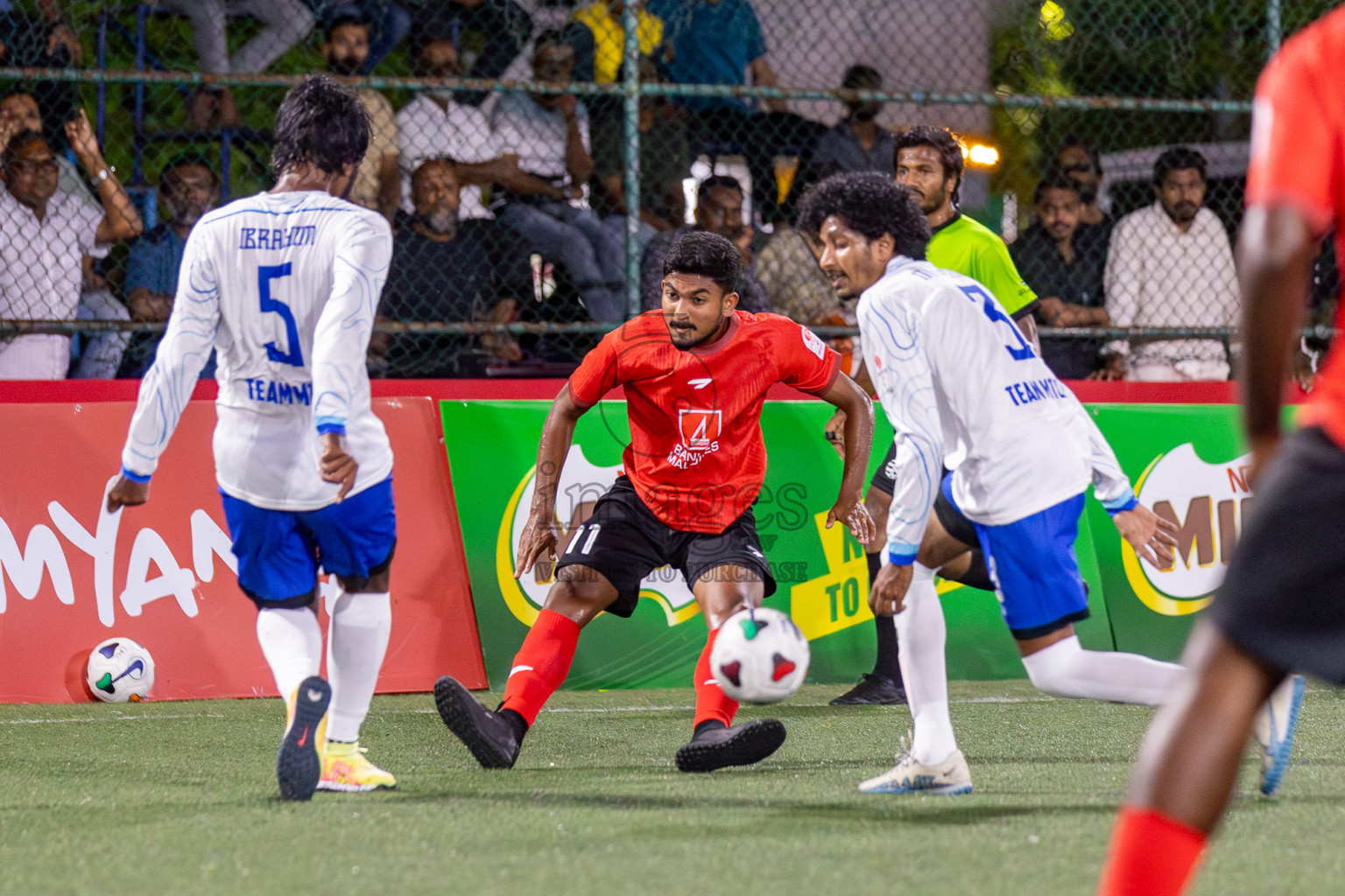 United BML vs Team MTCC in Club Maldives Cup 2024 held in Rehendi Futsal Ground, Hulhumale', Maldives on Saturday, 28th September 2024. 
Photos: Hassan Simah / images.mv