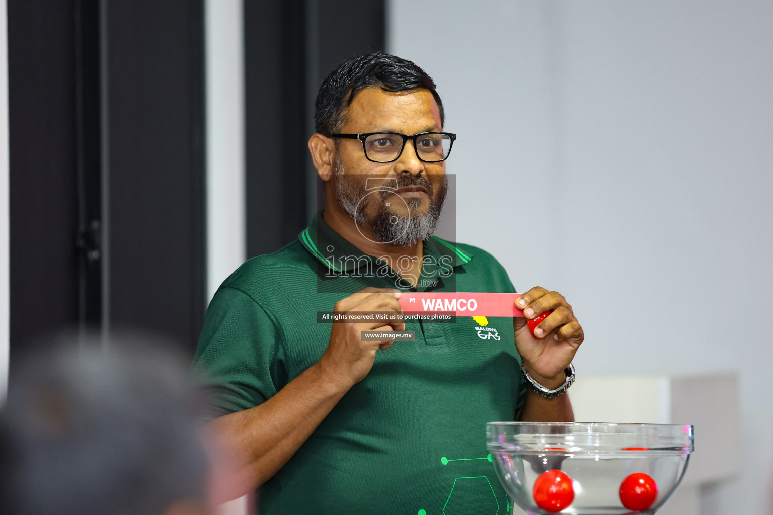 Round of 16 Draw of Club Maldives 2023 held in Boalhage Male, Maldives, on Monday, 31st July 2023 Photos: Nausham Waheed / images.mv