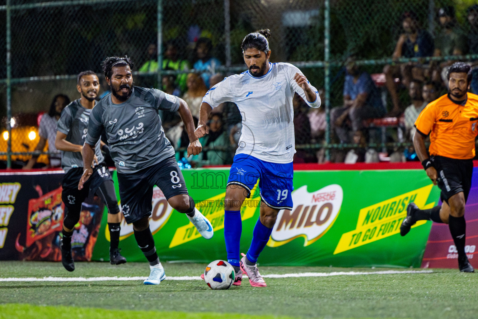 MMA SC vs MIRA RC in Club Maldives Classic 2024 held in Rehendi Futsal Ground, Hulhumale', Maldives on Wednesday, 4th September 2024. Photos: Nausham Waheed / images.mv