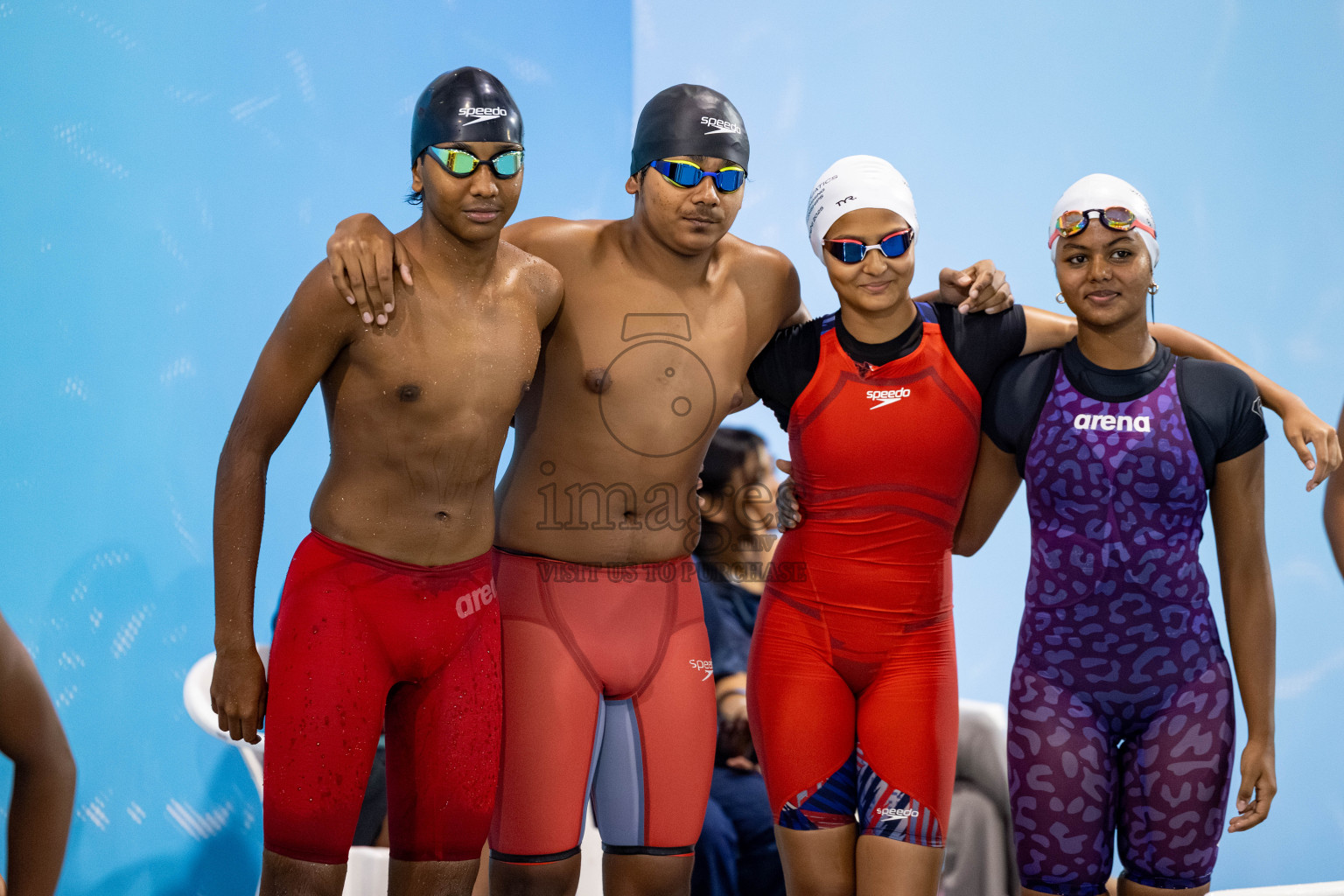 Day 6 of BML 21st Interschool Swimming Competition 2025 was held in Hulhumale' Swimming Pool, Hulhumale', Maldives on Thursday, 16th October 2025.
Photos: Hassan Simah / images.mv