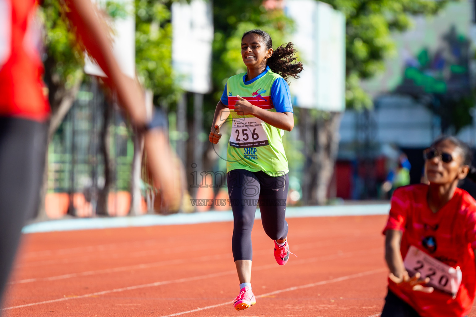 Day 1 of 33rd National Athletics Championship was held in Ekuveni Track at Male', Maldives on Thursday, 5th September 2024. Photos: Nausham Waheed / images.mv