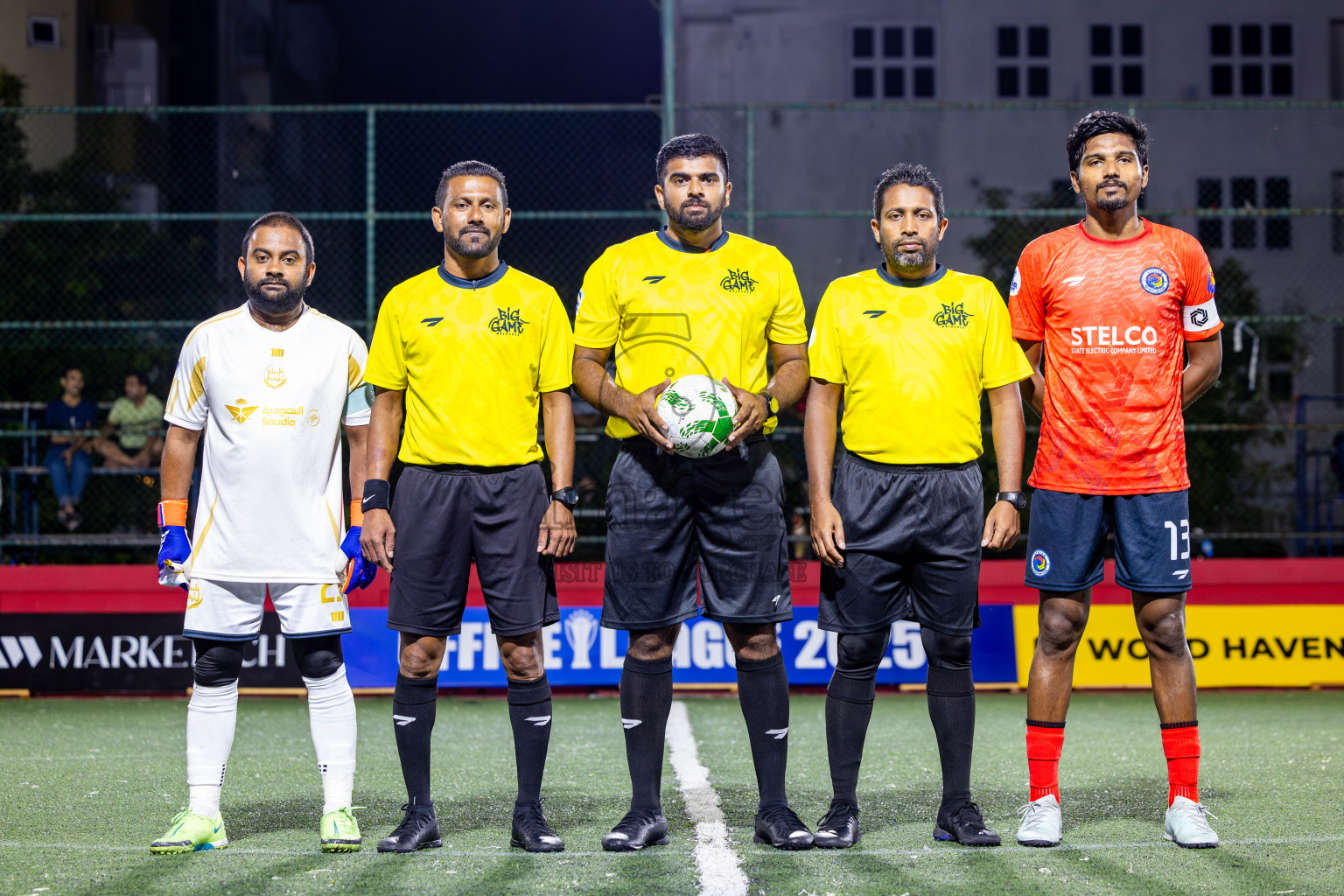STELCO RC vs Club Hajj in Day 14 of Office League 2025 was held on Tuesday, 29th April 2025 in Hulhumale', Maldives. Photos: Nausham Waheed / images.mv