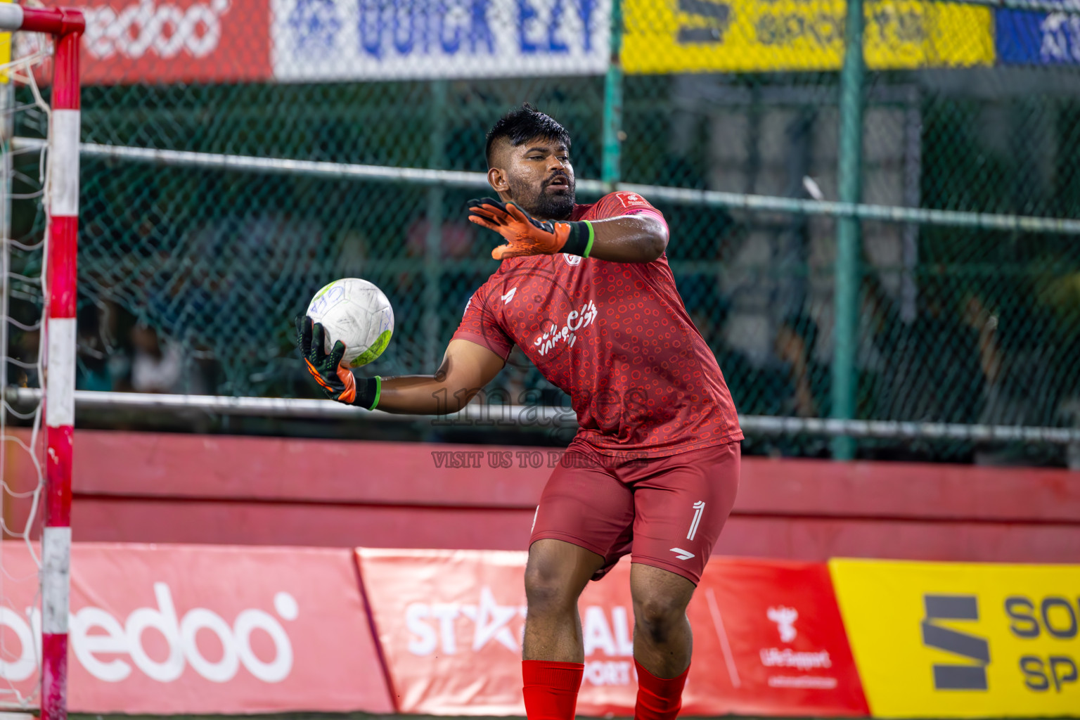 M Mulak vs F Bilehdhoo on Day 36 of Golden Futsal Challenge 2024 was held on Wednesday, 21st February 2024, in Hulhumale', Maldives
Photos: Ismail Thoriq, / images.mv