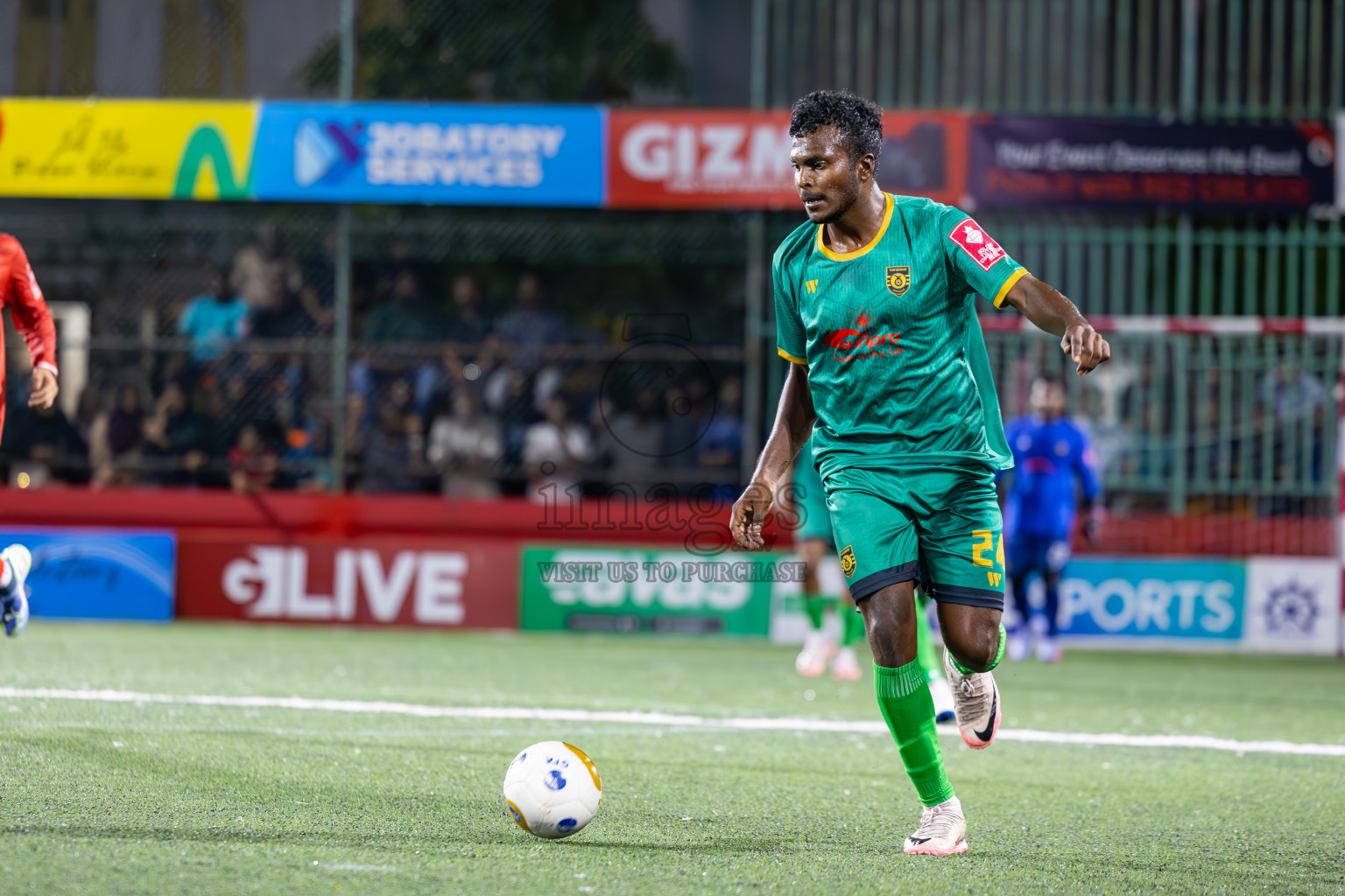ADh Omadhoo vs ADh Mahibadhoo in Alifu Dhaalu Atoll Final on Day 23 of Golden Futsal Challenge 2025 was held on Monday , 27th January 2025, in Hulhumale', Maldives.
Photos: Ismail Thoriq / images.mv