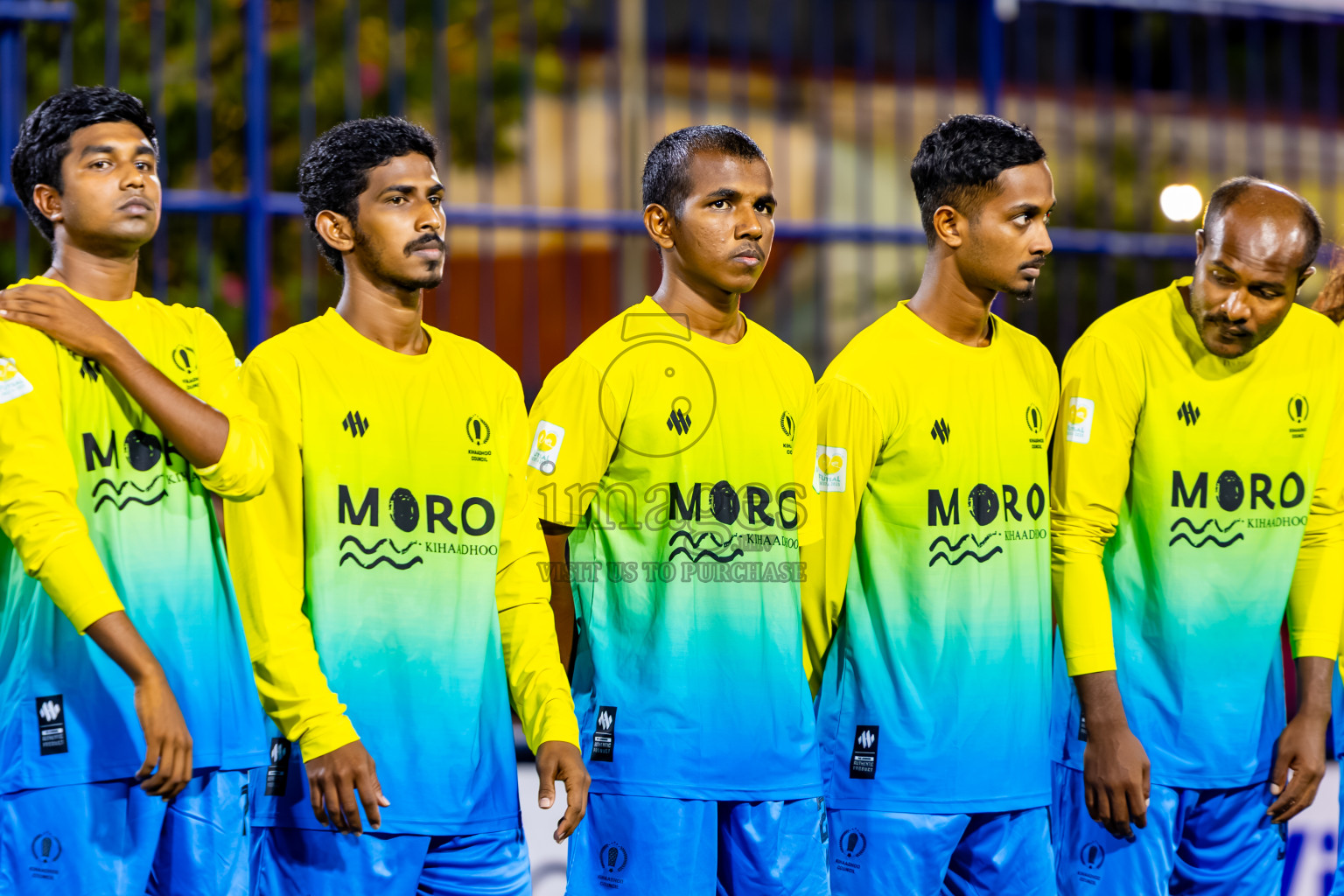 Eydhafushi vs Kihaadhoo in Day 2 of Better in Baa Futsal Fiesta 2025 Men's division held in B. Eydhafushi, Maldives on Thursday, 6th November 2025. Photos: Nausham Waheed / images.mv