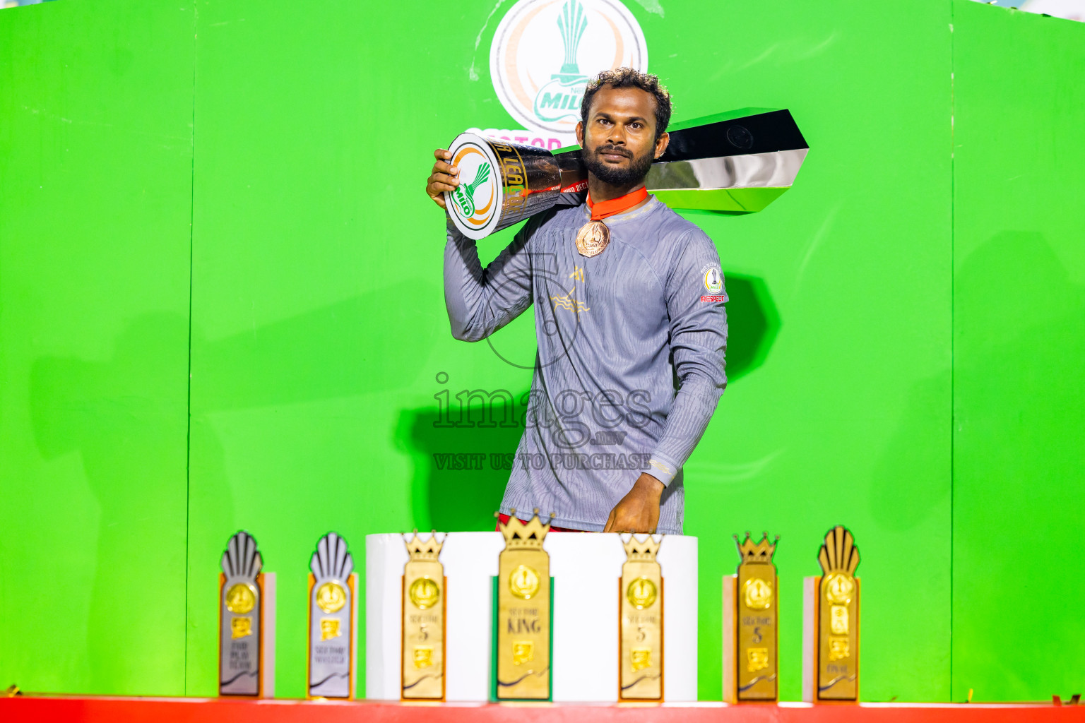 Arena vs Hawks in the Final of Milo Sector League 2025 was held in Rehendhi Futsal Ground, Hulhumale', Maldives on Tuesday, 18th November 2025. Photos: Nausham Waheed  / images.mv