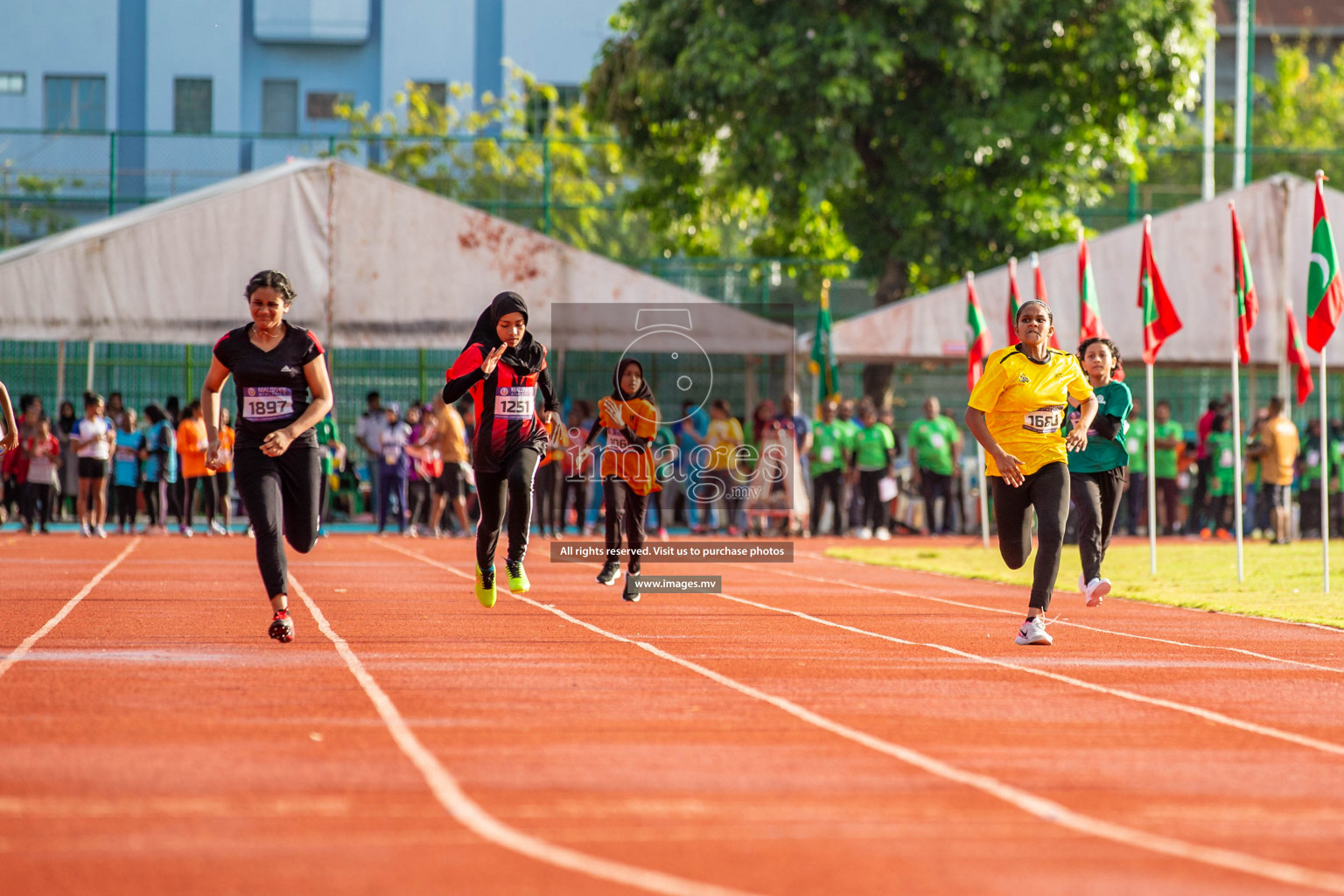 Day 1 of Inter-School Athletics Championship held in Male', Maldives on 22nd May 2022. Photos by: Maanish / images.mv