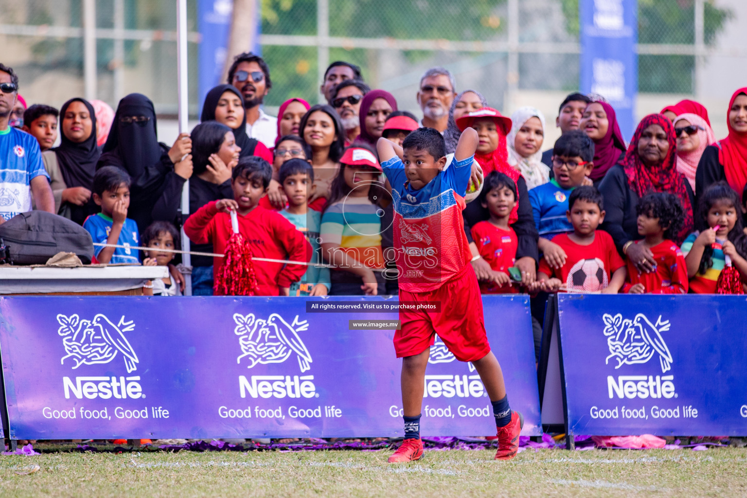 Finals & Closing Ceremony of Nestlé Kids Football Fiesta 2023 held in Male', Maldives on 25 February 2023