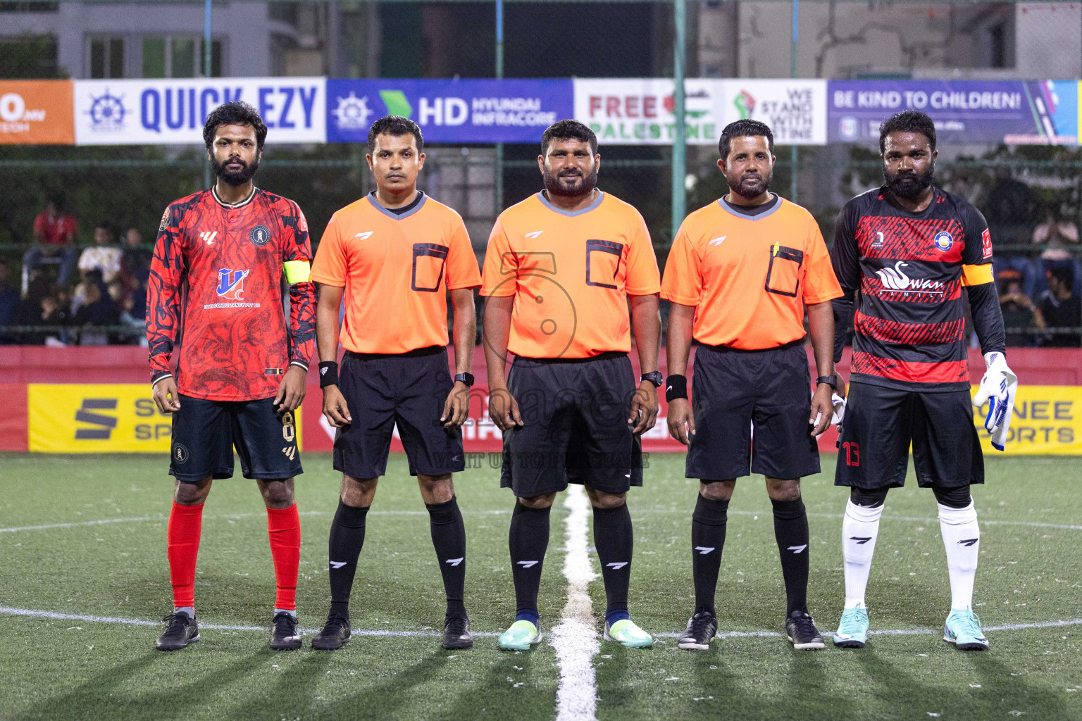 GA Kondey vs GA Dhaandhoo in Day 9 of Golden Futsal Challenge 2024 was held on Tuesday, 23rd January 2024, in Hulhumale', Maldives Photos: Nausham Waheed / images.mv