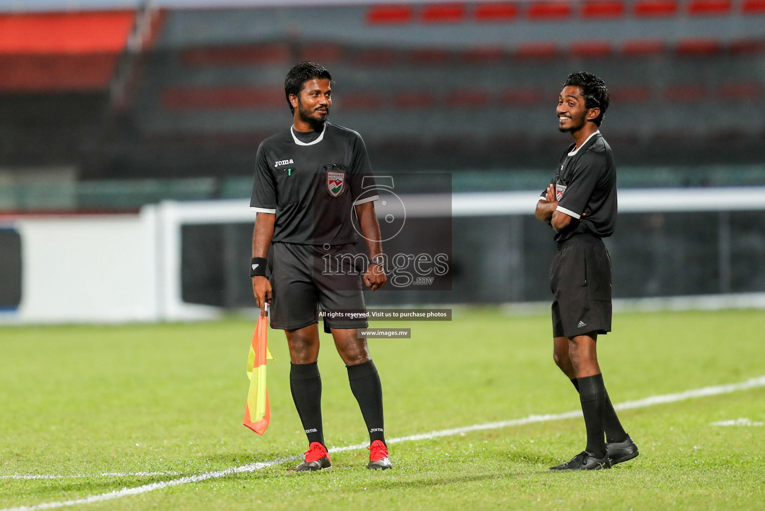United Victory vs Nilandhoo FC in Dhiraagu Dhivehi Premier League 2019, in Male' Maldives on 15th Oct 2019. Photos:Suadh Abdul Sattar / images.mv