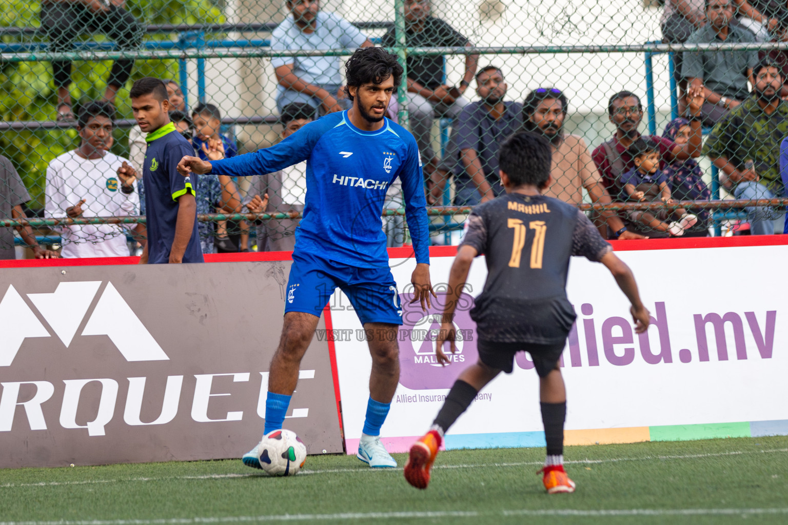 STO RC vs AVSEC RC in Club Maldives Cup 2024 held in Rehendi Futsal Ground, Hulhumale', Maldives on Saturday, 28th September 2024. 
Photos: Hassan Simah / images.mv