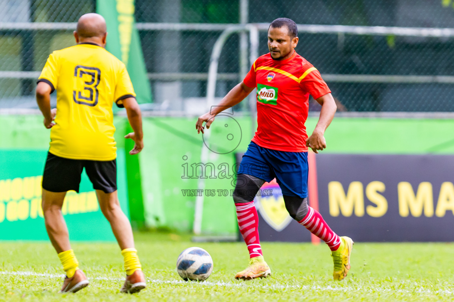 Day 2 of MILO Soccer 7 v 7 Championship 2024 was held at Henveiru Stadium in Male', Maldives on Friday, 24th April 2024. Photos: Nausham Waheed / images.mv