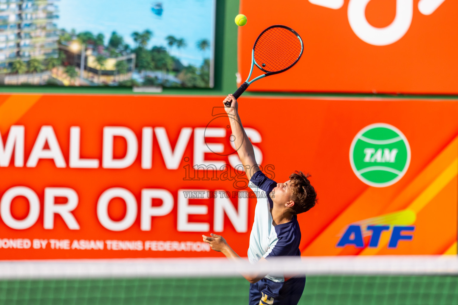 Day 3 of ATF Maldives Junior Open Tennis was held in Male' Tennis Court, Male', Maldives on Wednesday, 11th December 2024. Photos: Ismail Thoriq / images.mv