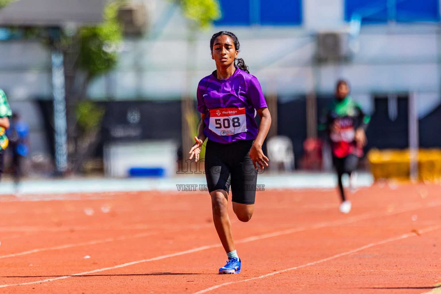 Day 2 of Inter-school Athletics Championship 2025 held in Ekuveni Synthetic Track, Male', Maldives on Tuesday, 07th October 2025. Photos by: Areef Adam / Images.mv