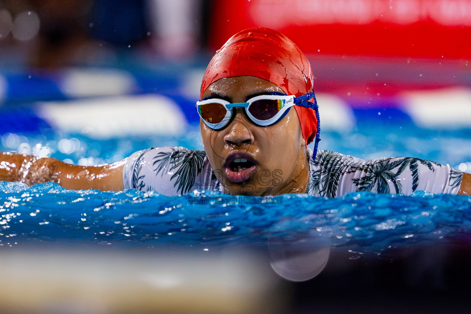 Day 2 of 20th Inter-school Swimming Competition 2024 held in Hulhumale', Maldives on Sunday, 13th October 2024. Photos: Nausham Waheed / images.mv