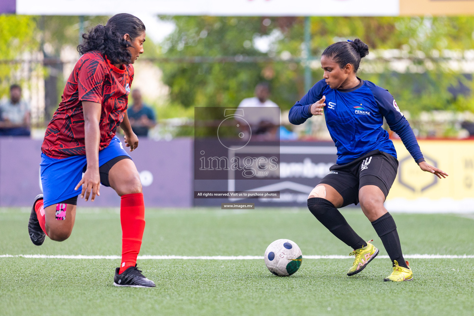 Fenaka vs Police in Eighteen Thirty 2023 held in Hulhumale, Maldives, on Sunday, 06 August 2023. Photos: Nausham Waheed / images.mv