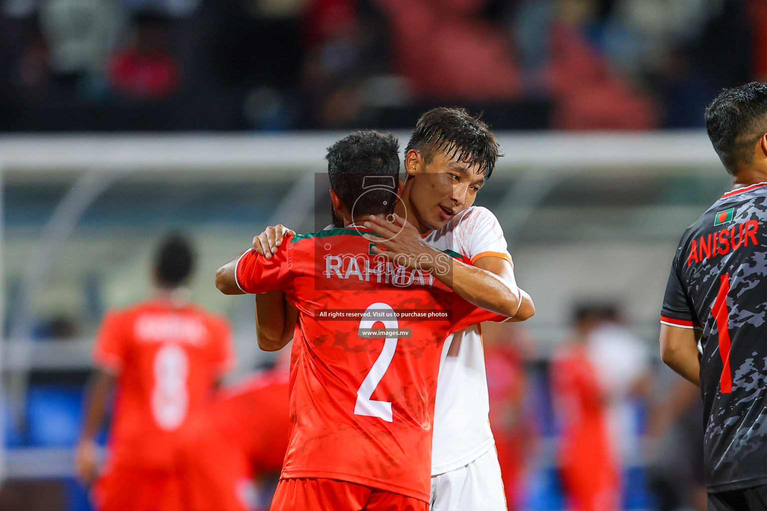 Bhutan vs Bangladesh in SAFF Championship 2023 held in Sree Kanteerava Stadium, Bengaluru, India, on Wednesday, 28th June 2023. Photos: Nausham Waheed / images.mv