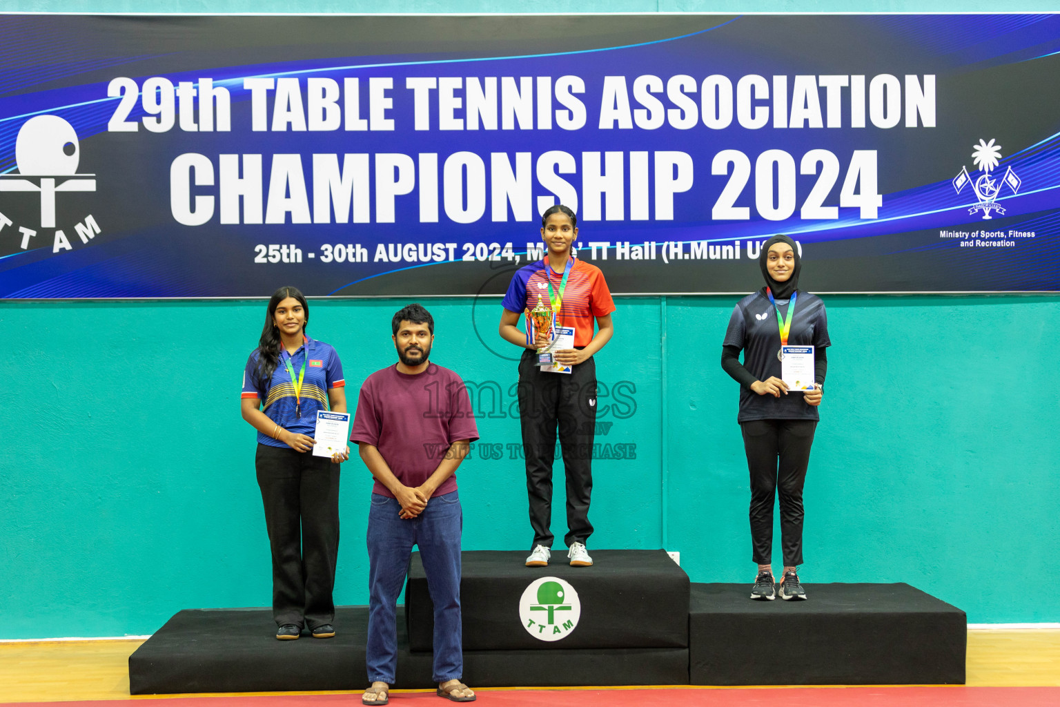 29th Table Tennis Association Championship 2024, 30th August 2024 at Male'TT Hall,Photos by Shuu Abdul Sattar