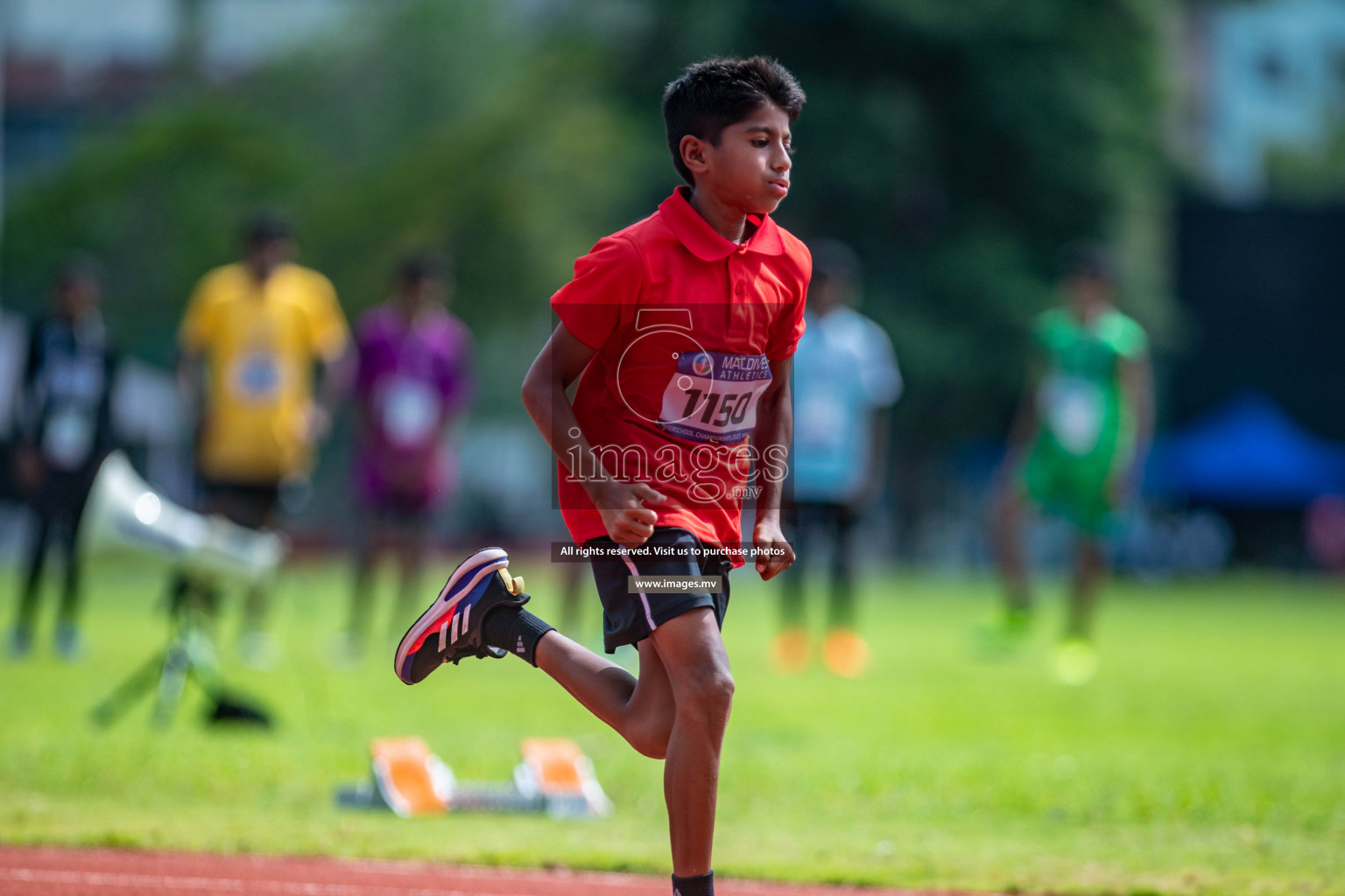 Day 2 of Inter-School Athletics Championship held in Male', Maldives on 24th May 2022. Photos by: Maanish / images.mv