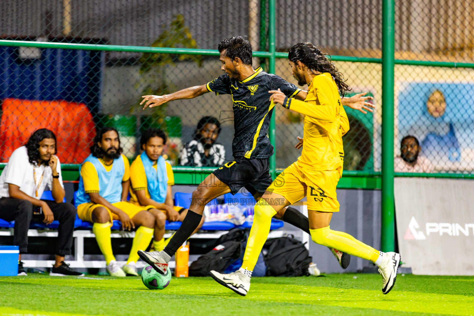 RDL vs Fasthari SC in Day 2 of Quarter Finals of BG Futsal Challenge 2024 was held on Saturday , 30th March 2024, in Male', Maldives Photos: Nausham Waheed / images.mv