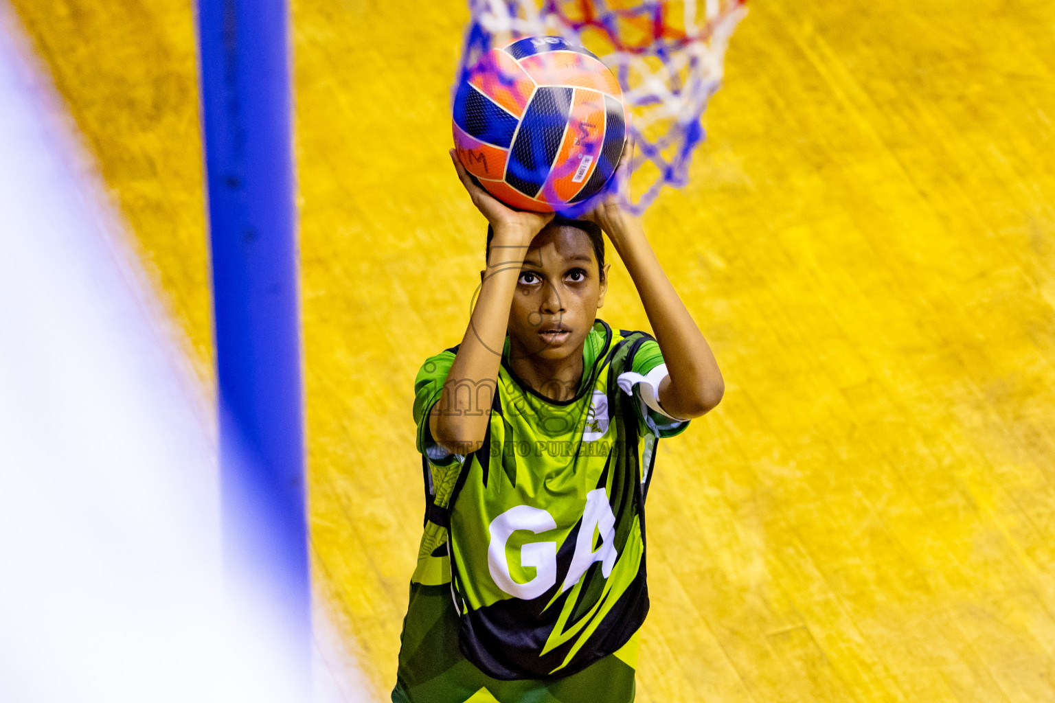 Day 7 of 25th Inter-School Netball Tournament was held in Social Center at Male', Maldives on Saturday, 17th August 2024. Photos: Nausham Waheed / images.mv